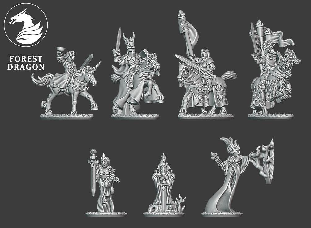Characters Pack | 10mm | Empire | WarMaster | Games Workshop | Geek Villain