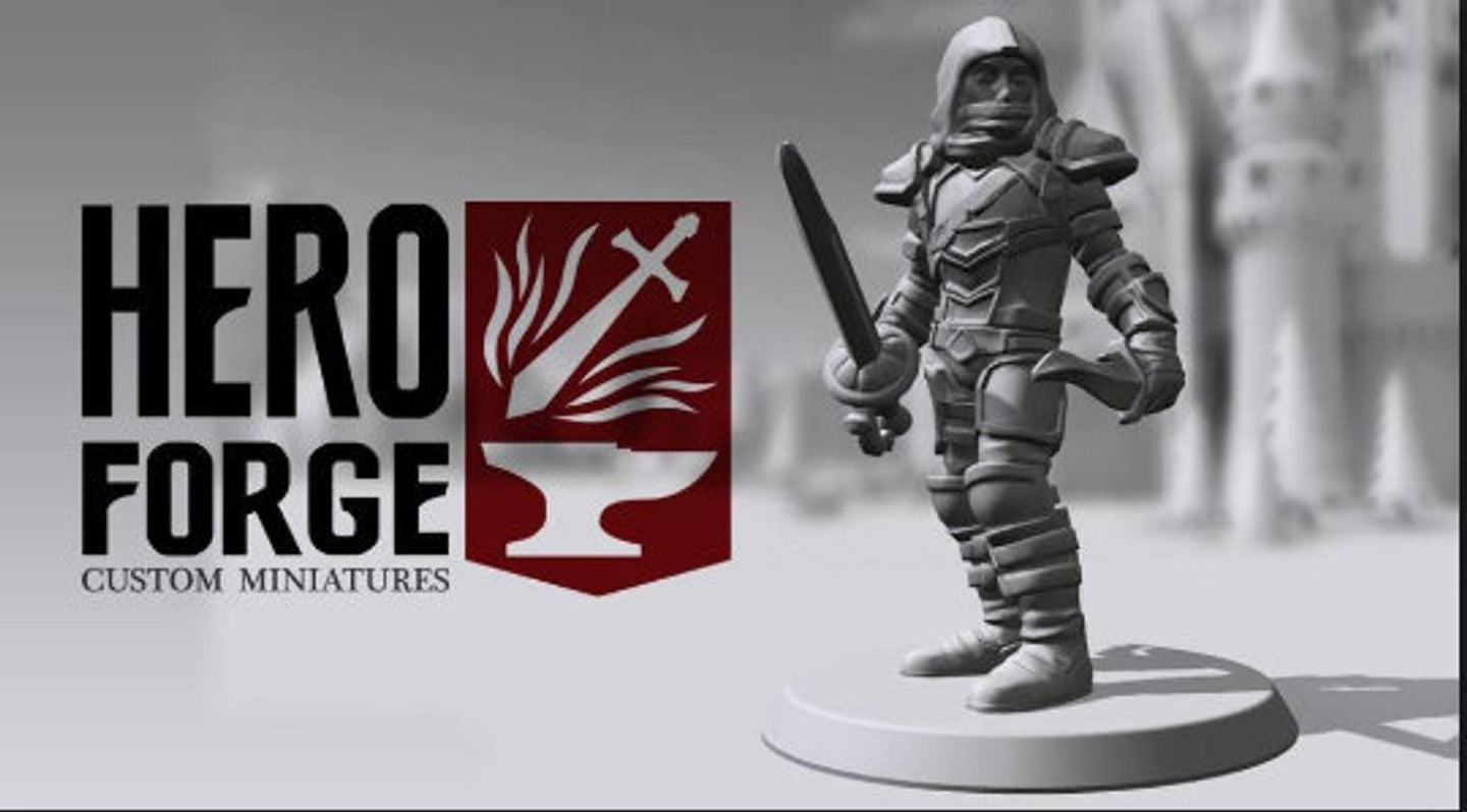 Hero Forge - Standard size miniature