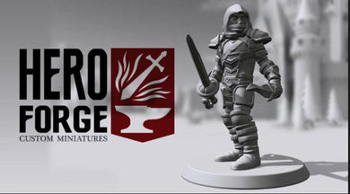 Hero Forge - Mounted miniature